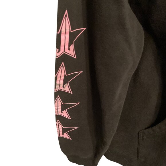 Jefferey Star Hoodie Black Premium Cosmetics Company 5 year anniversary size L - Picture 6 of 9